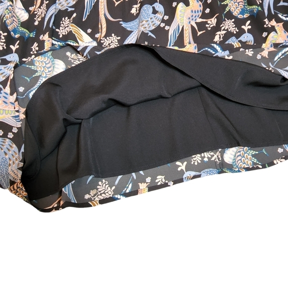 NWT Loft peacock flowy dress - Picture 13 of 16